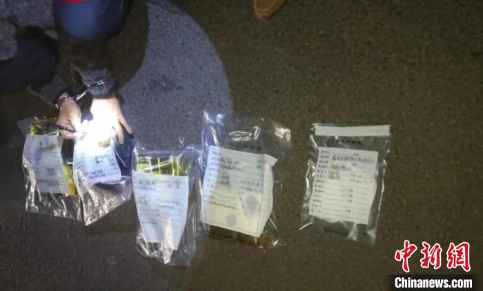 圖為云南警方查獲的毒品。　云南省公安廳供圖 攝