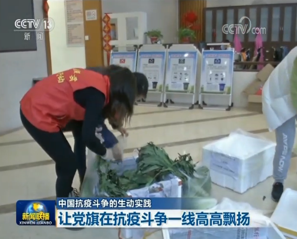 中國抗疫斗爭的生動實踐：讓黨旗在抗疫斗爭一線高高飄揚(yáng)